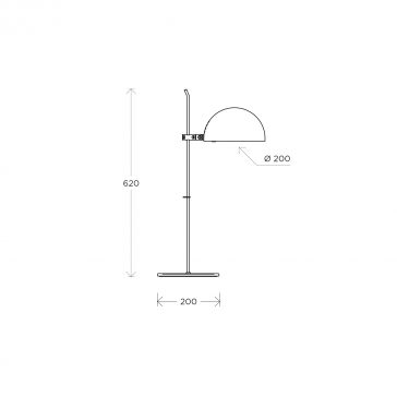 Lampe à poser A21 schéma Alain Richard