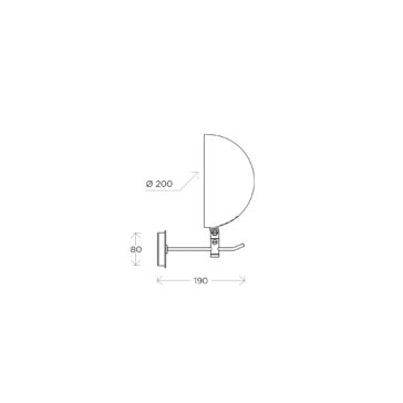 Applique A25-190 schéma Alain Richard